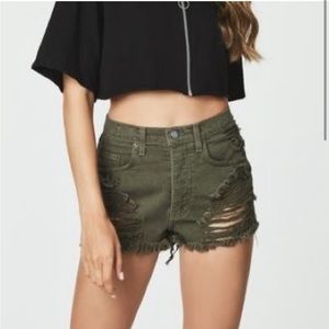 Carmar Tatiana Distressed Shorts
